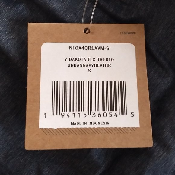 🆕 The North Face Youth Kids Dakota Fleece Triclima Midweight Jkt, Urban Navy Ht - Picture 7 of 10